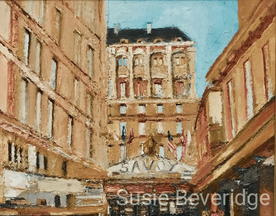 Entrance to the Savoy London