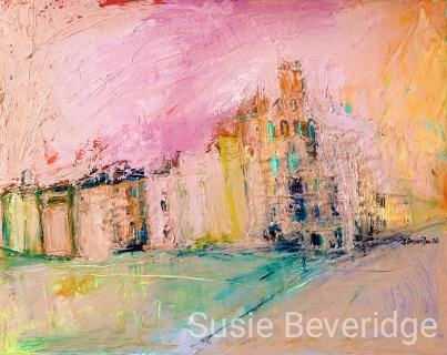 Top of Dublin Street, Edinburgh - Original Painting £370