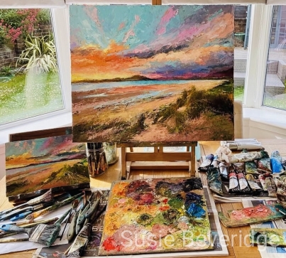 Commission - Chasing sunsets in Harris Outer Hebrides Scotland