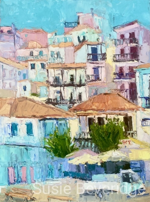 Old Town of Skopelos - Original Oil Painting £325